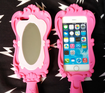 Pink Moschino Runway Mirror iPhone 6 6s Plus Case