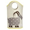 3 Sprouts Canvas Storage Laundry Hamper Goat